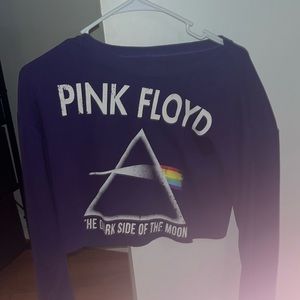 Pink Floyd long sleeve crop
